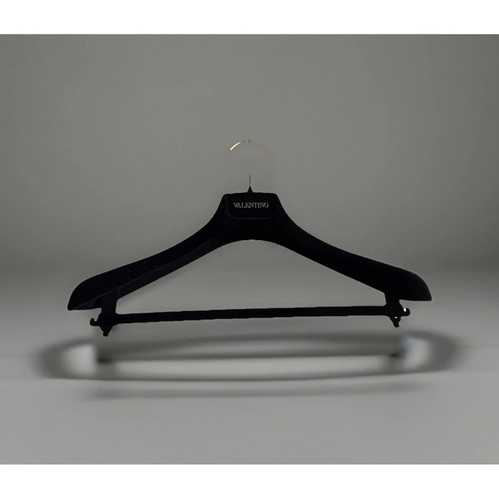 NEW AUTHENTIC VALENTINO BLACK VELVET WIDE DRESS BLOUSE SKIRT PANTS HANGER